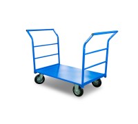 Тележка платформенная TOR ТП-Д (700х1200) с двумя ручками (колеса 200) 1023305