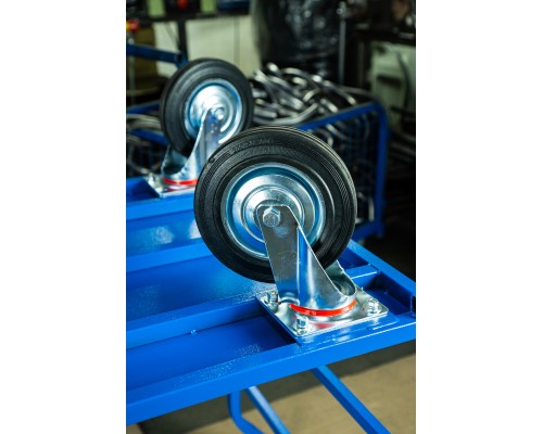 Тележка платформенная TOR ТП-Д (700х1200) с двумя ручками (колеса 200) 1023305