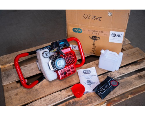 Мотобур без шнека 1,8 кВт 2 ручки TOR JH52-2 1027875