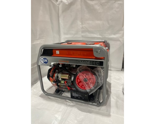 Генератор бензиновый TOR KM6500HA 5,0 кВт 220В с АВР, электростартером и колесами 1049608
