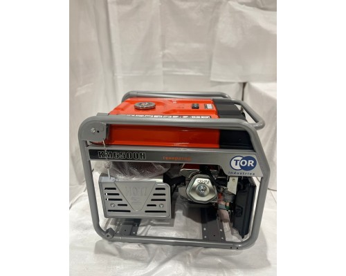 Генератор бензиновый TOR KM6500HA 5,0 кВт 220В с АВР, электростартером и колесами 1049608