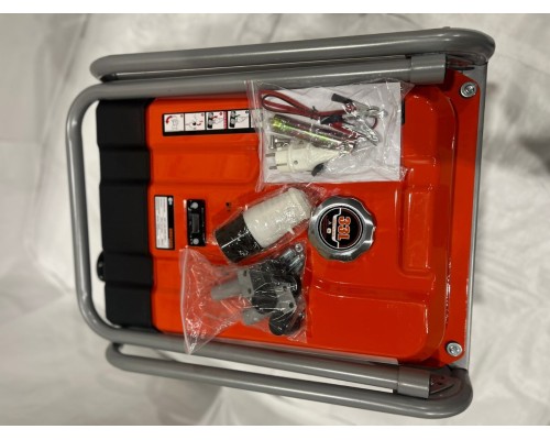 Генератор бензиновый TOR KM6500HA 5,0 кВт 220В с АВР, электростартером и колесами 1049608