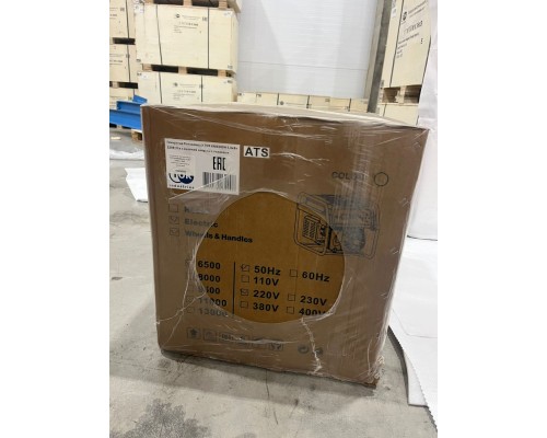 Генератор бензиновый TOR KM6500HA 5,0 кВт 220В с АВР, электростартером и колесами 1049608