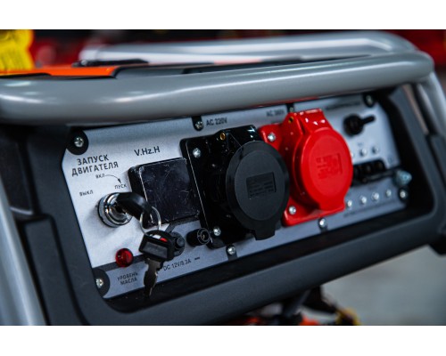 Генератор бензиновый TOR KM11000HE 8кВт 220В/380В с электростартером 1045859