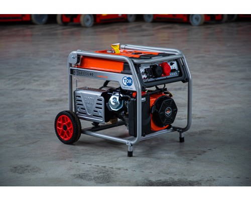 Генератор бензиновый TOR KM11000HE 8кВт 220В/380В с электростартером 1045859