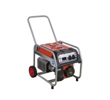 Генератор бензиновый TOR KM4800H 3,3 кВт 220В 16 л с электростартером и колесами 1011096