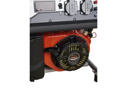 Генератор бензиновый TOR KM4800H 3,3 кВт 220В 16 л с электростартером и колесами 1011096