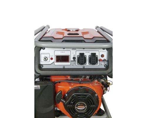 Генератор бензиновый TOR KM9500H 7,0 кВт 220В 27 л с электростартером и колесами 1011099