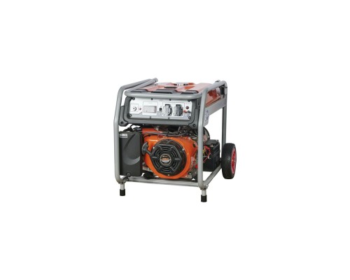 Генератор бензиновый TOR KM9500H 7,0 кВт 220В 27 л с электростартером и колесами 1011099