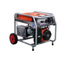 Генератор бензиновый TOR KM9500HA 7,0 кВт 220В с АВР, электростартером и колесами 1049609