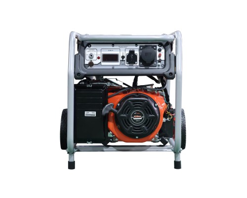 Генератор бензиновый 5,0 кВт 220В с АВР, электростартером и колесами TOR KM6500HA 1049608