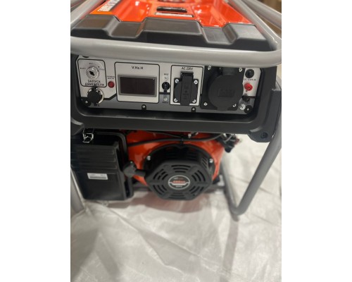 Генератор бензиновый TOR KM9500HA 7,0 кВт 220В с АВР, электростартером и колесами 1049609