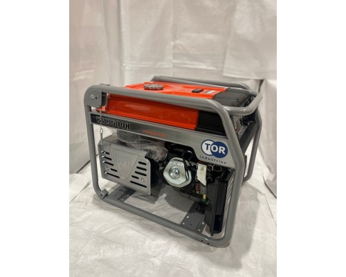 Генератор бензиновый TOR KM9500HA 7,0 кВт 220В с АВР, электростартером и колесами 1049609