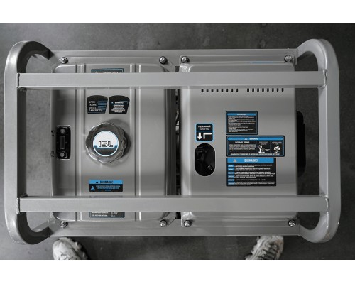 Генератор дизельный 5,0 кВт 220В с электростартером и колесами TOR KM5000D 1049613