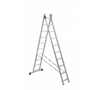 Лестница 2-секционная алюминиевая TOR SC2010 2*10 универсальная 1018181