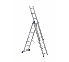 Лестница 3-секционная алюминиевая TOR SC3007 3*7 универсальная 1018185