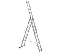 Лестница 3-секционная алюминиевая TOR SC3010 3*10 универсальная 1018188