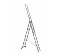 Лестница 3-секционная алюминиевая TOR SC3012 3*12 универсальная 1018190