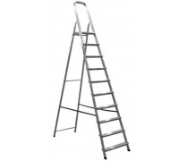 Стремянка алюминиевая односторонняя TOR SL9 1006537