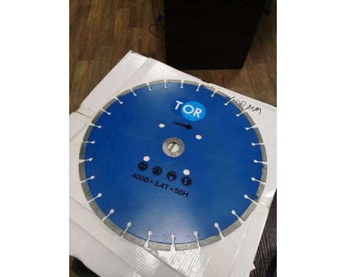 Диск по бетону для швонарезчиков HQR500A-2 (E) 400Dx3,6Tx50H (Cutter Disc 400 mm) 1019724