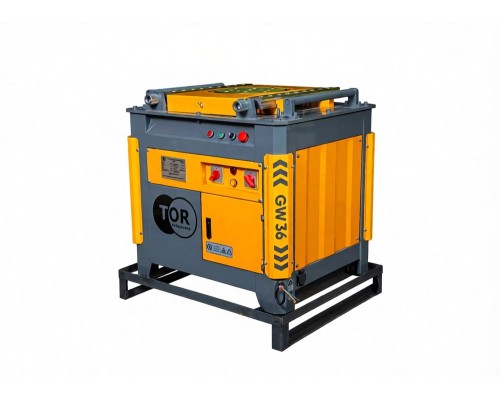 Станок для гибки арматуры 36/32мм 3кВт с доводчиком, рег. боковые упоры TOR GW36A PRO 1049256