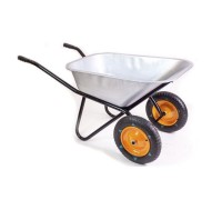 Тачка строительная 110 л 200 кг TOR Profi-2 (без колес) 1006567