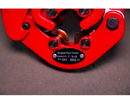 Труборез с хомутной защелкой TOR GH2S для стальных труб 1/2"- 2 1/2" 1024610