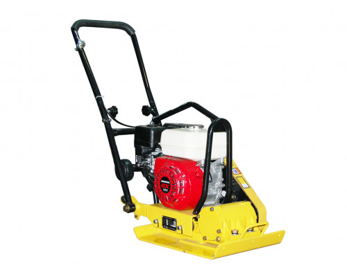 Виброплита TOR C-80T(R) 77 кг, 13,5кН (Loncin) бак, коврик, колесный комплект 1010056
