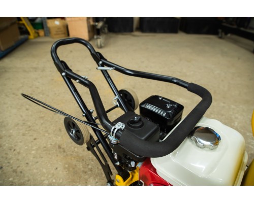 Виброплита TOR T-80 86 кг, 13кН Honda бак, коврик, колесный комплект 1015794