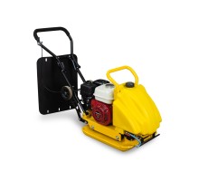 Виброплита TOR T-80 86 кг, 13кН Honda бак, коврик, колесный комплект 1015794