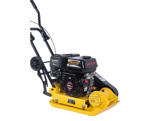Виброплита 60 кг, 10,5кН (Loncin) без бака, коврик, колесный комплект TOR C-60 1010054