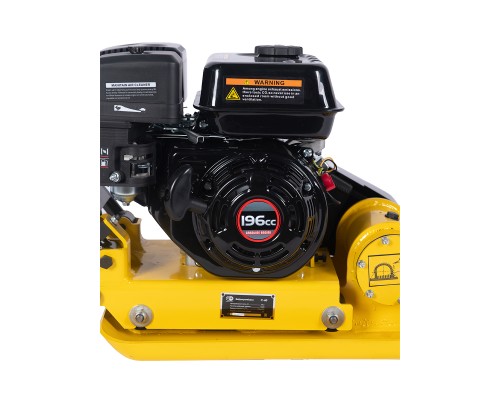 Виброплита 60 кг, 10,5кН (Loncin) без бака, коврик, колесный комплект TOR C-60 1010054