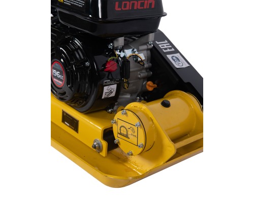 Виброплита 60 кг, 10,5кН (Loncin) без бака, коврик, колесный комплект TOR C-60 1010054