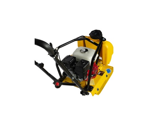 Виброплита TOR C-80T(R) 77 кг, 13,5кН (Honda) бак, коврик, колесный комплект 1010055