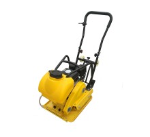 Виброплита TOR C-80T(R) 77 кг, 13,5кН (Loncin) бак, коврик, колесный комплект 1010056