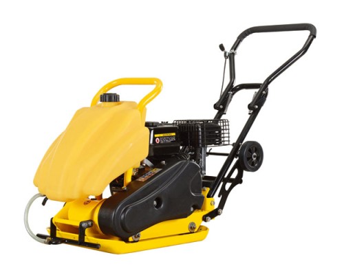 Виброплита TOR C-80T(R) 77 кг, 13,5кН (Loncin) бак, коврик, колесный комплект 1010056