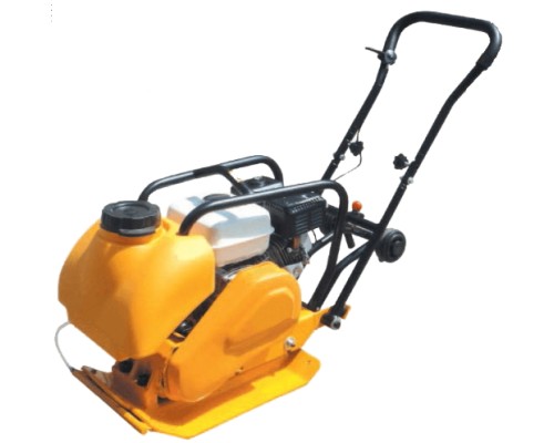 Виброплита TOR C-60T(R) 70 кг, 10,5кН (Loncin) бак, коврик, колесный комплект 1022026