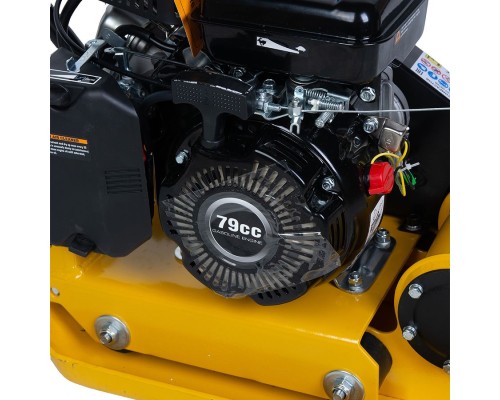 Виброплита TOR T-50 48кг, 8,5кН Loncin коврик, колесный комплект 1015792