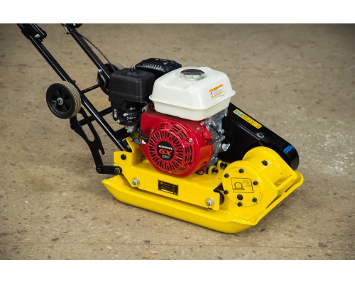 Виброплита TOR C-90L(R) 83 кг, 16кН (Honda) колесный комплект 1022154