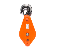 Блок монтажный однорольный с  крюком TOR HQG(L) K1-32,0 т с откидной щекой (G) 1003253