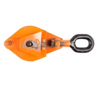 Блок монтажный однорольный с  ушком TOR HQG(L) K1-1,0 т с откидной щекой (T) 1049409