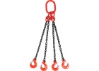 Стропы цепные четырехветвевые с самозакрывающимися крюками