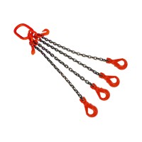 Строп цепной TOR 4СЦ г/п 3,15 т 9,0 м с укорачивающими и самозакрывающимися крюками 1016749