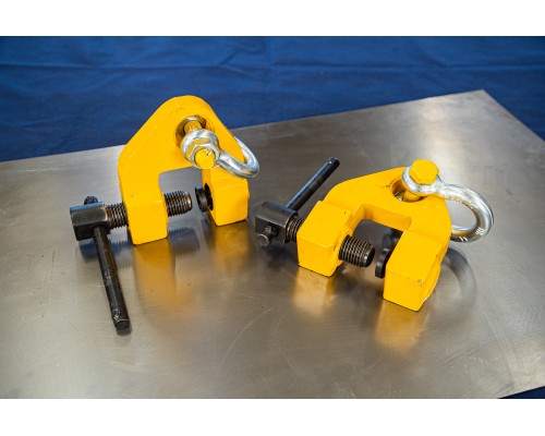 Захват струбцинный вертикальный ZSV (г/п 1,5 т, лист 0-35мм) 1004446