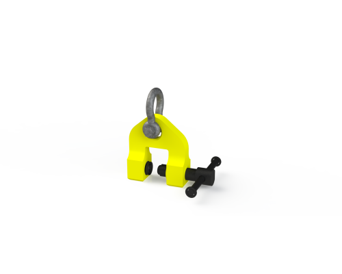 Захват струбцинный вертикальный ZSV (г/п 7,5 т, лист 0-80мм) 1004449