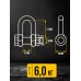 Скоба прямая TOR 13,5 т (тип G2150) (S) 1047578