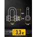 Скоба прямая TOR 9,5 т (тип G2150) (Q) 1230957